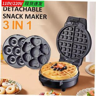 Waffle Cake Maker machine donut 华夫饼机蛋糕甜甜圈机
