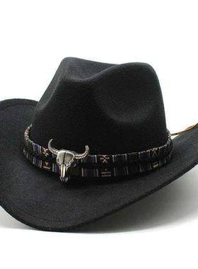 men ndwomaen's hat westePCWrn牛 cowboy jazz sun hat 西0