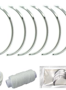 10 suture needles for veterinary surgery, surgical sutures,