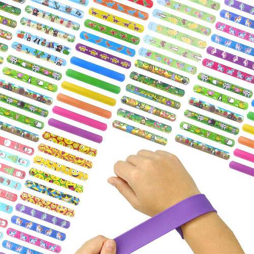 10/40 Pcs Snap Bracelets - Pinata Toy Loot/Party Bag Fillers