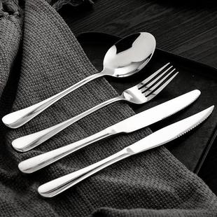 steak knife fork Nordic spoon steel and set stainless
