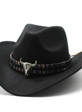 men and womens hat western cowboy jazz sun hat 西部牛仔帽