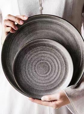 Tableware porcelain plate steak salad fruit cake sushi plate