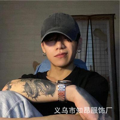 Retro baseball cap men women hat n caps hats做旧棒球帽