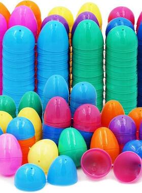 24/12Pcs Fillable Easter Eggs Plastic Colorful Easter Eggs E