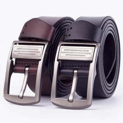 男腰带皮带 genuine leather male belts for men buckle belt新