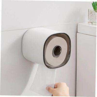 Toilet Tissue Paper Holder Shelf Bathroom kitchen Towel Roll