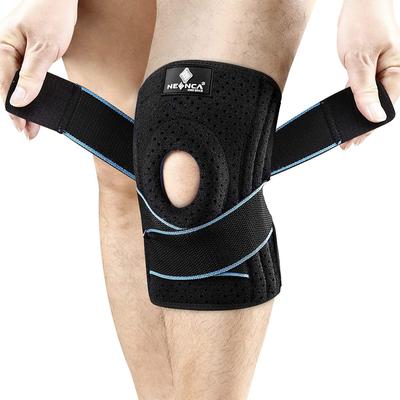 Knee Brace with Side Stabilizers for Meniscus Tear Knee Pain