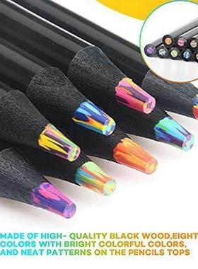 12pcs Crayons Colour Pencil Set Rainbow Pencils for Children