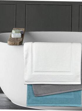 Hotel household bathroom floor mat cotton towel浴室地巾地垫