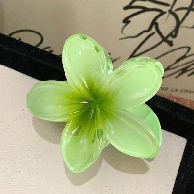 Hair Flower Clip Clips Hawaiian Plumeria Beach Flowers Claw
