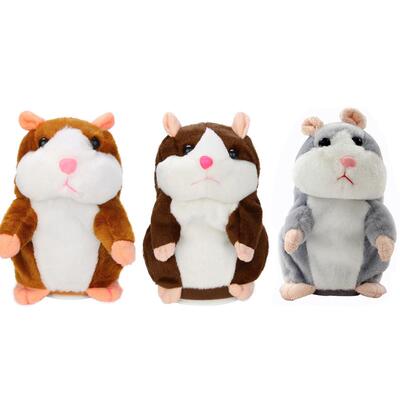 Kids Talking Hamster Mouse Pet Plush Toy Hot Cute Speak Talk