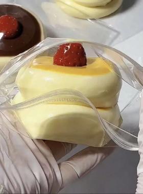 Taba Squishy Strawberry Blueberry Soufflé Stress Relief Toy