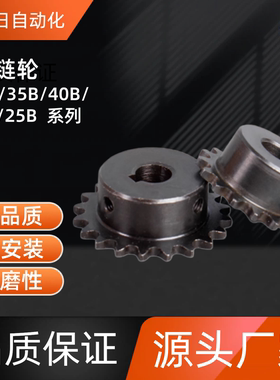 链轮 SP25B26/28/30-N-12/15/16 SP25B32/35/36/38/40-N-15/16/20