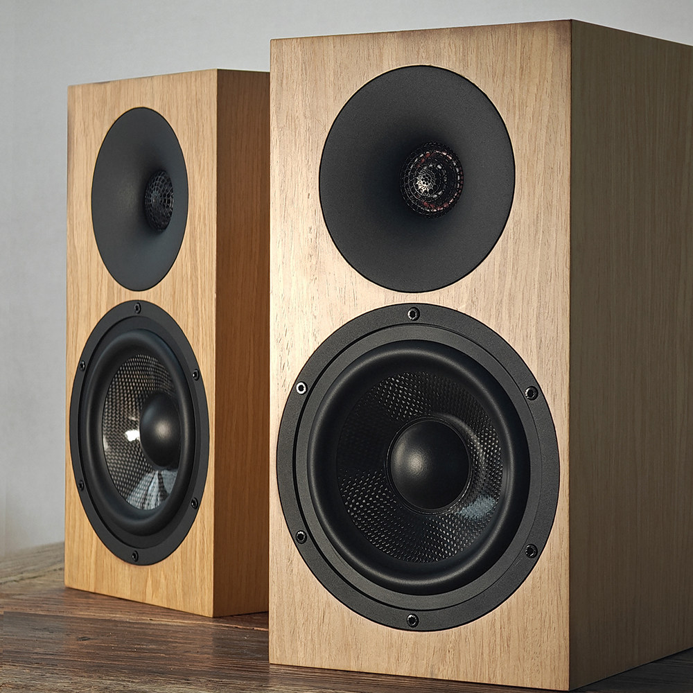 乐飞图光年6.5寸三阶两分频HiFi书架音箱发烧HIFI