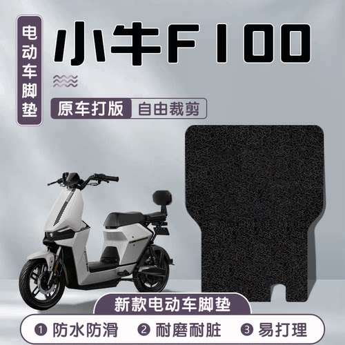 适用于F100电动车专用丝圈脚垫