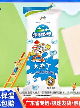 80支伊利牧场大布丁冰淇淋小时候的味道奶油雪糕冰激冷饮棒冰批发