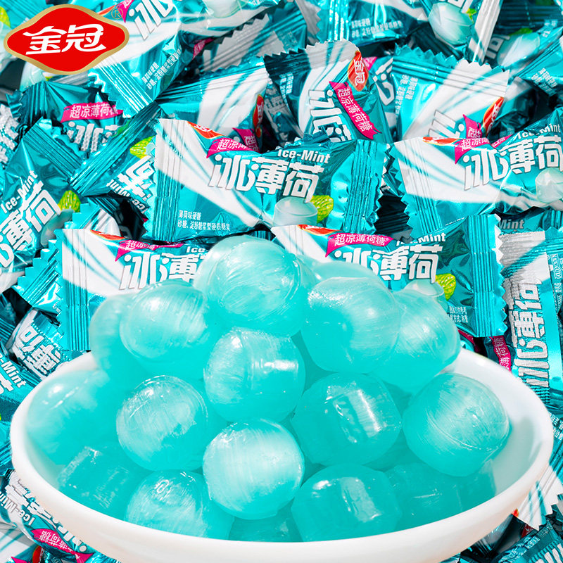 金冠超凉薄荷糖清凉水果硬糖商务招待提神润喉糖喜糖散装糖果零食,零食/坚果/特产,薄荷糖,淘宝优惠券,粉丝福利购,淘宝优惠卷