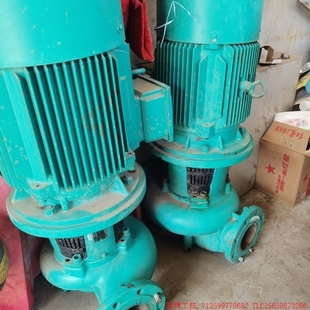 两台威乐循环泵增压泵管道泵管道离心泵22kw进口水泵