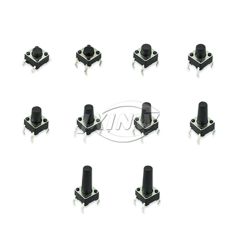 10种200个每种20个 6x6按键开关 轻触/贴片开关 按钮开关盒装套件