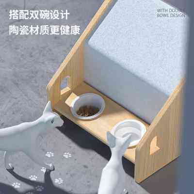 极速狗窝房子实木木质小木头室z内狗狗屋宠物床泰迪小型犬猫窝幼