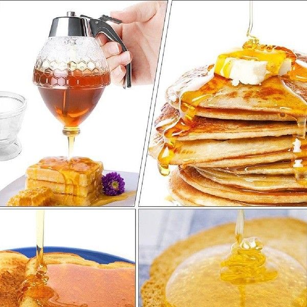 极速Juice Honey Syrupq Dispenser Pulp Juice Transparent Plas