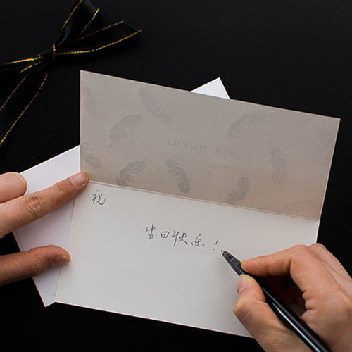 新品thank you card aesthetic greeting Icards just for you ca