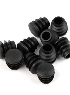 极速10Pcs Black Plastc Furnture LegF Plug Blankng End Cap Bu