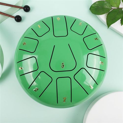 新品8寸11音空灵鼓梵音w鼓忘忧鼓钢舌鼓莲花鼓婴幼儿早教鼓