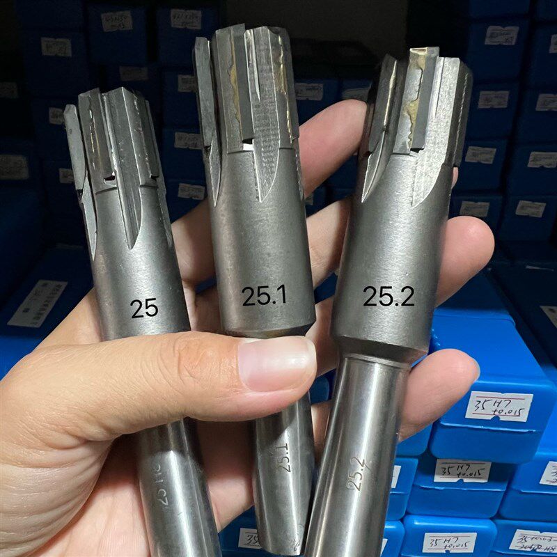 极速小强钨钢铰刀机用合金直柄绞刀25 w25.3 25.4 26.1 26.2 26.3