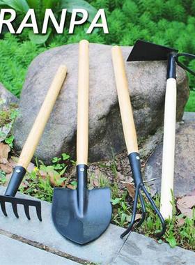 极速家用种花小铲子园艺工具套装小铁铲种K菜多肉加长加厚种植挖