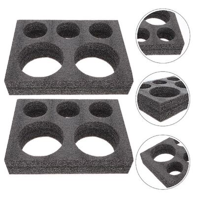 极速2 Pcs Food Trays Cars 5 HolBe Cup Holder Takeout Beverag