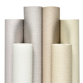 极速北欧纯素色简约亚麻防水v擦墙纸奥斯龙无纺布客厅书房卧室餐