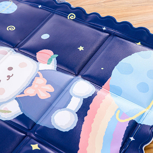 极速卡通冰垫坐垫免注水夏季降z温透气水垫学生教室冰枕办公室车