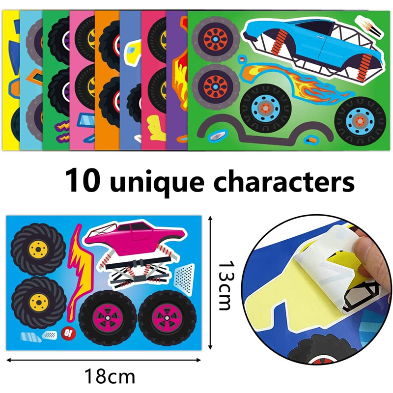极速10/20Sheets Truck StickersA Make Your Own Truck Stickers