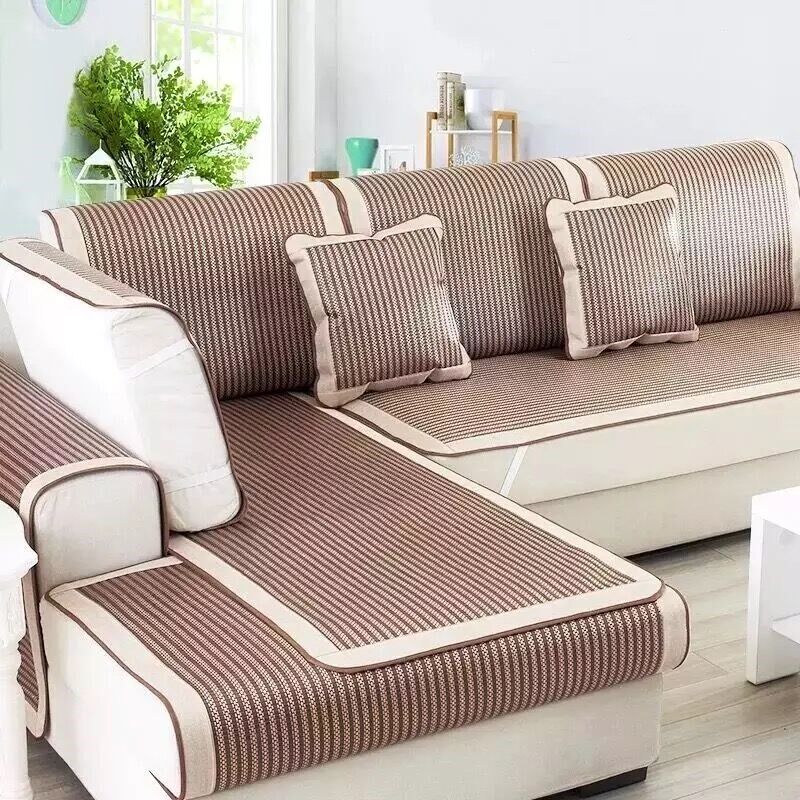 极速Bamboo mat bamboo l cool sofaD bamboo rug summer art mat