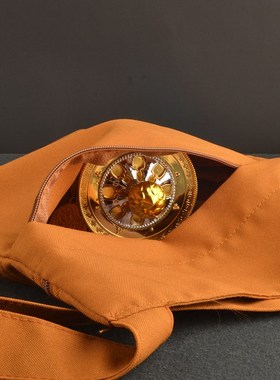 极速藏式帆布袋单肩斜挎r包大容量加厚六字真言刺绣复古简洁双色