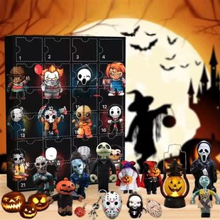 Calendar Advent Conta Hallowee 极速Hallcoween Gifts Doll