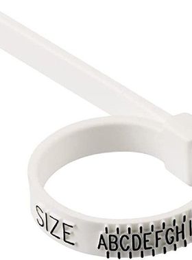 极速Size Ring Sizer Pqlastic Finger Sizing Measurement Belt