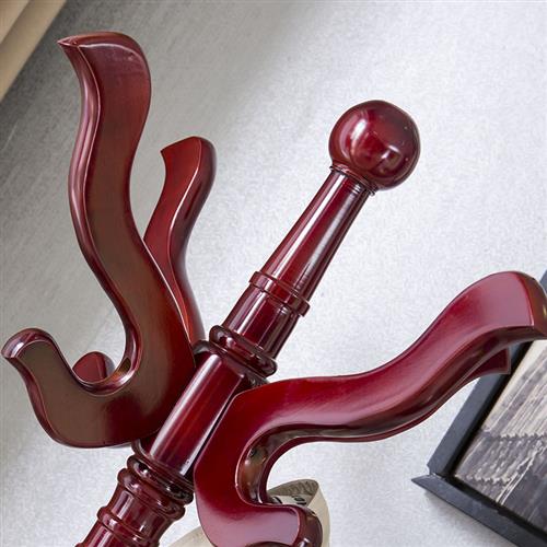 极速2023e新款实木衣帽架落地简约时尚创意挂衣架室内卧室简易桦