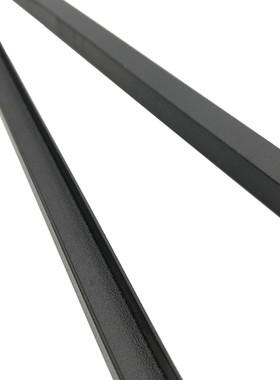 极速10*1f0单槽吊顶黑色白色铝合金u型槽铝卡槽U型铝条包边条单槽