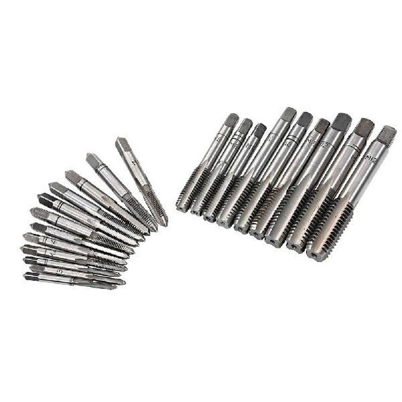 极速32 PCS HSS Tap and Diew Set Metric Wrench Cut M3-M12 Tap