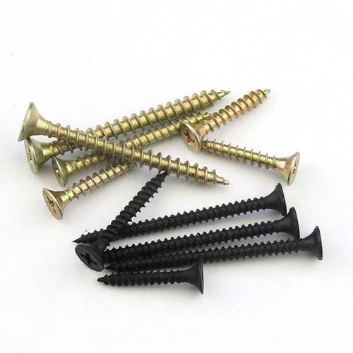 极速新品加硬自攻钉 黑磷自攻螺丝十E字沉头纤维干壁钉木螺丝螺钉