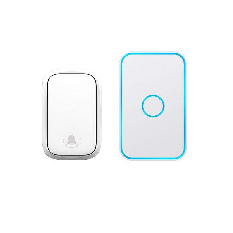 极速。门铃无g线家用智能超远距离自发电无线门铃开关一拖六呼叫