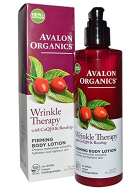 极速Avalon Organics Wrinkle Therapy with CoQ10 & TRose- hip