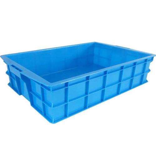 极速巨成云物料储存盒大多功能周转箱外尺寸610*42P0*200MM蓝色一