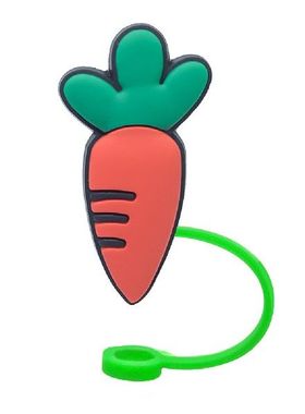 极速Silicone Straw Lid Reusable StrawsI 5 X 5 X 2cm Dustproo