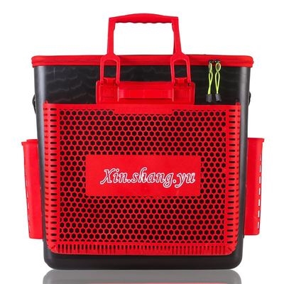 极速带轮拉杆箱多功能钓鱼桶活鱼桶钓箱加O厚防水鱼箱装鱼护桶