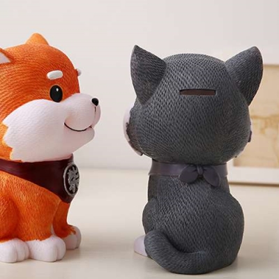 极速Y创意存钱罐儿童防摔狗狗储蓄罐储钱罐零Q钱罐男孩女孩卡通可