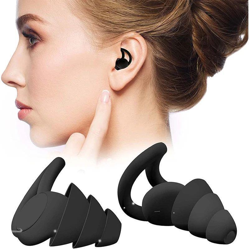 Soundproof Earplugs For Sleeping Soft Silicone Ear Muffs Noi